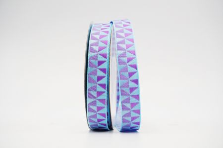 Трикутна вузька стрічка з тканини_K1724-4_пурпурна